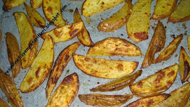 fırında elma dilimli patates tarifi
