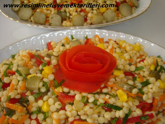 kuskus salatası nasıl yapılır